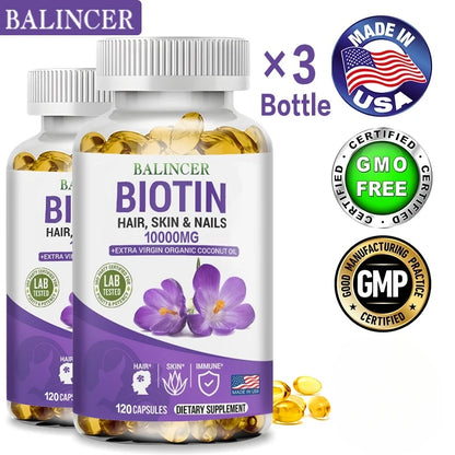 Balancer biotin supplement supports healthy skin immune 