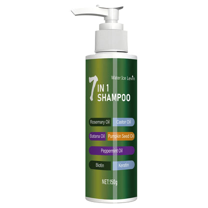 7-in-1 Shampoo Rich in Rosemary Castor Oil Gentle Cleansing 