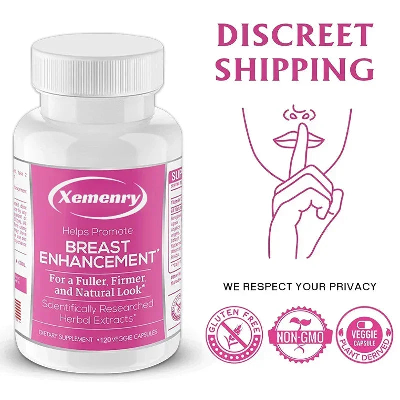 Breast Enhancement Capsules Supplement Vitamin C Clear Skin