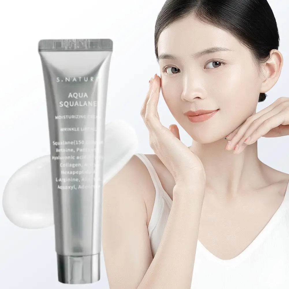 S.NATURE Squalane Serum Facial Cream Improve Skin Dullness Balance Water And Oil And Deeply Moisturizing Korean Skin Care