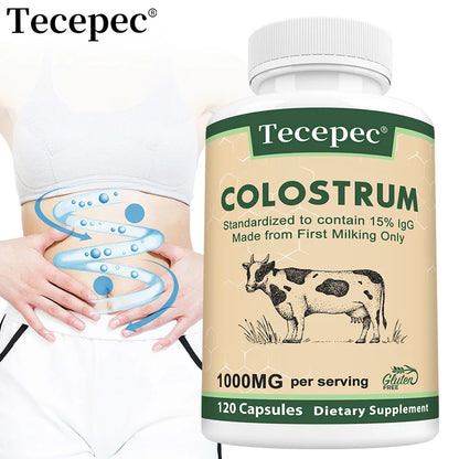 Colostrum Supplement for Digestive, Skin &amp; Hair Health