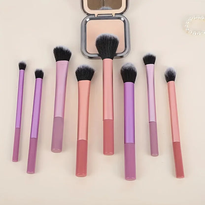 soft synthetic makeup brush kit