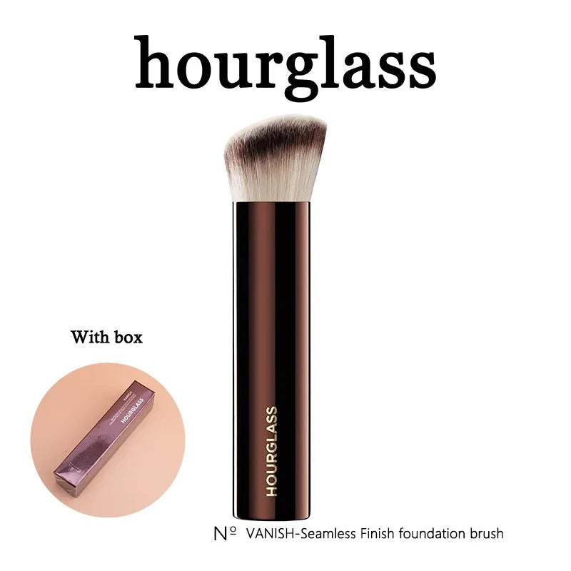 hourglass VANISH-Seamless Finish foundation brush with box for flawless powder application