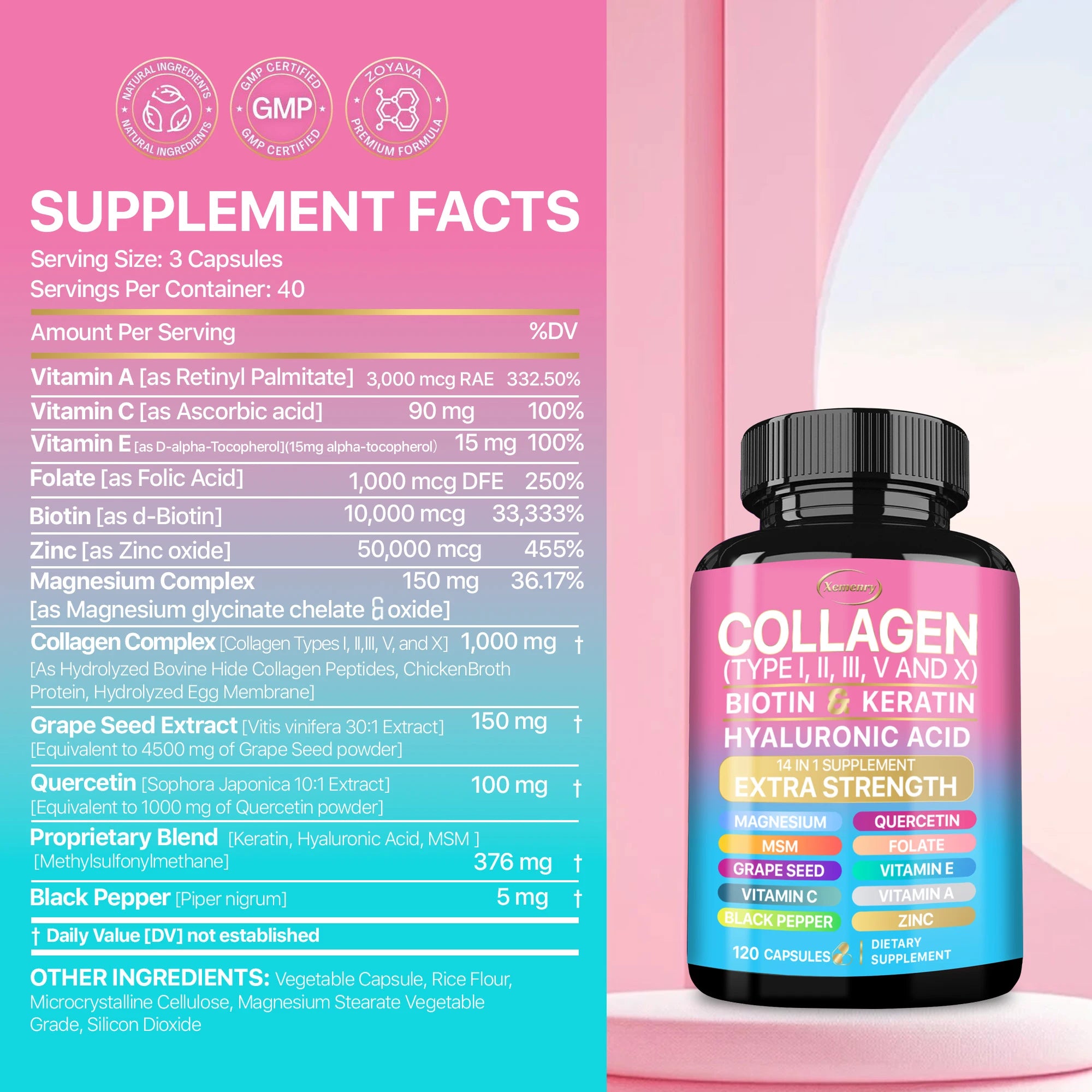 Collagen Supplement Supports Skin Health Boosts Immunity