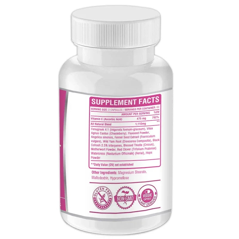 Breast Enhancement Capsules Supplement Vitamin C Clear Skin