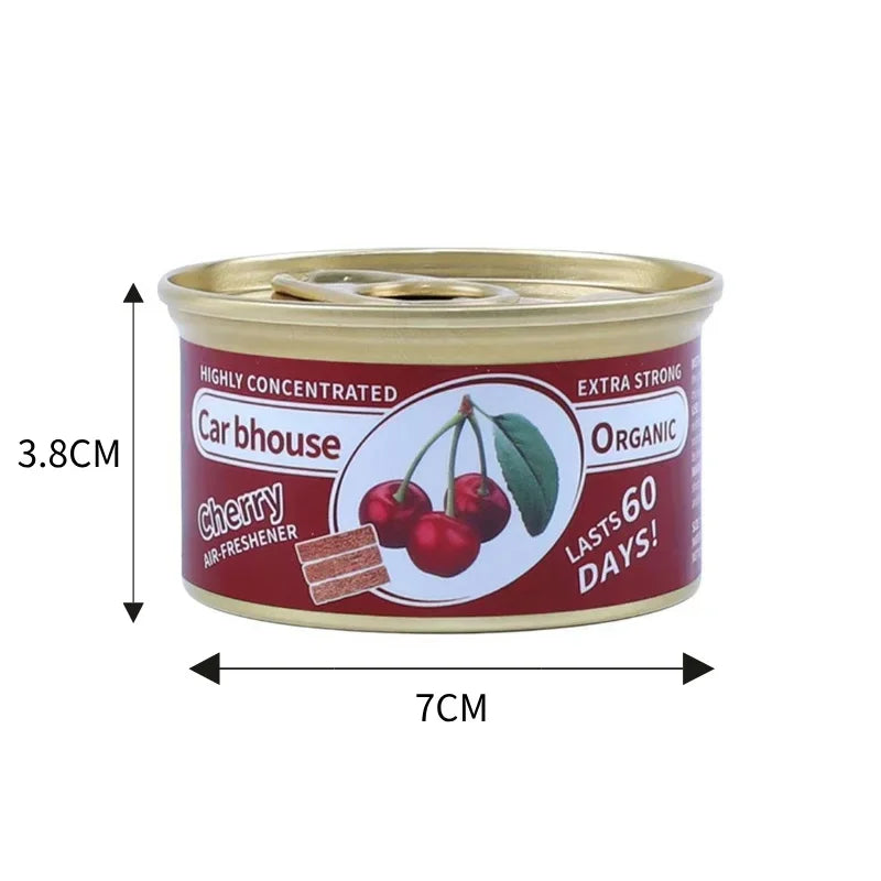 Car Air Fresheners Odor Eliminator Essential Long-Lasting Fragrance Lemon Cherry Ocean Strawberry Cologne Aromatherapy