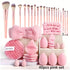 2040 Pink Makeup kit Complete Makeup Brush Set Big set includes Soft Brushes with 40pcs pink beauty accessories