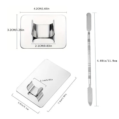 Makeup Mixing Palette Kiss Date Makeup Spatula Palette with Foundation Spatula
