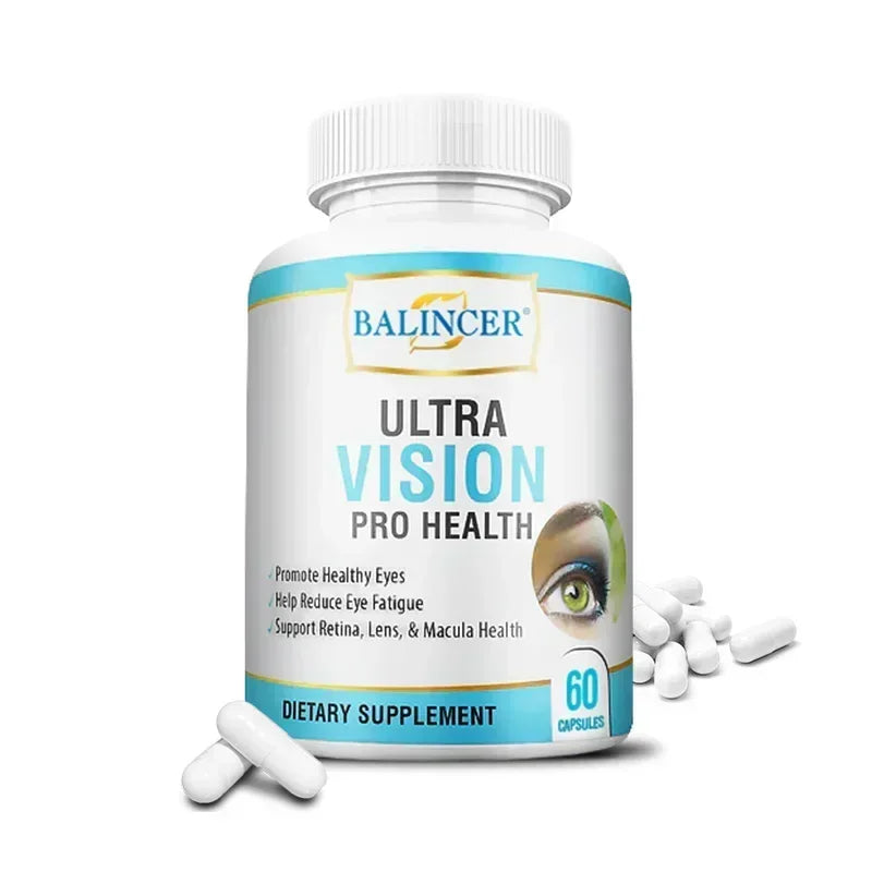 Eye Health Supplement - Contains Vitamin A, Lutein and Zeaxanthin, Improves Eye Edema and Improves Vision Health
