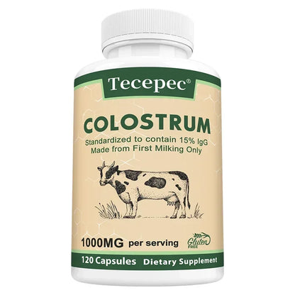Colostrum Supplement for Digestive, Skin &amp; Hair Health