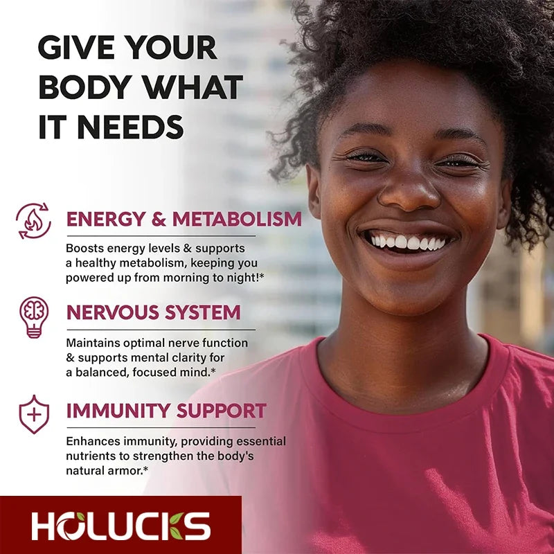 Vitamin B complex supplement with vitamin C