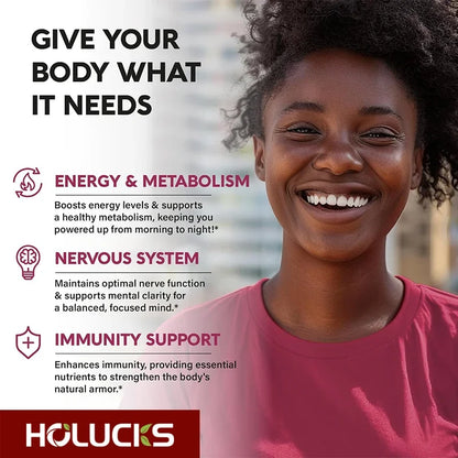 Vitamin B complex supplement with vitamin C