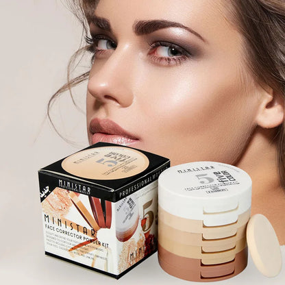brightening skin tone setting powder