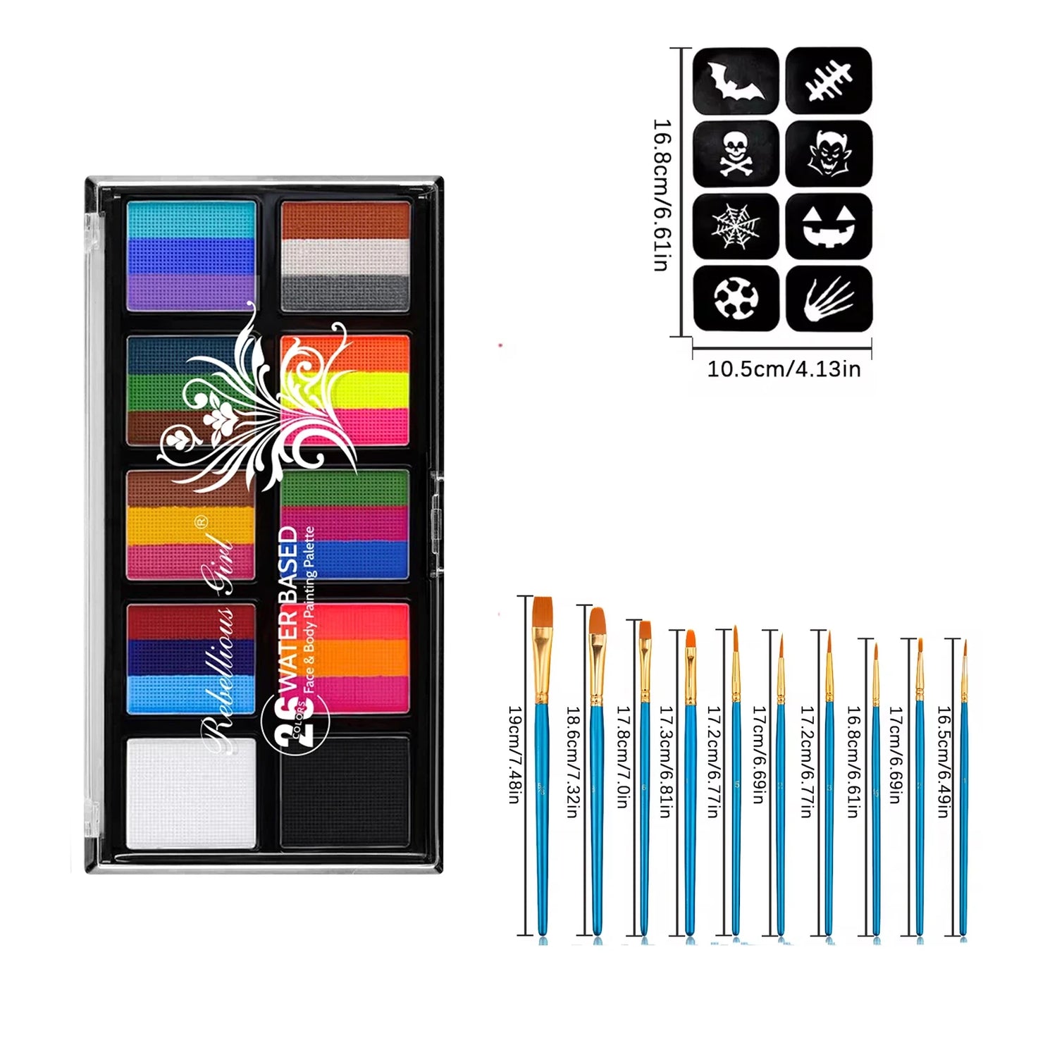 Body Face Painting Kit for Kids Adults10 Color Face Makeup