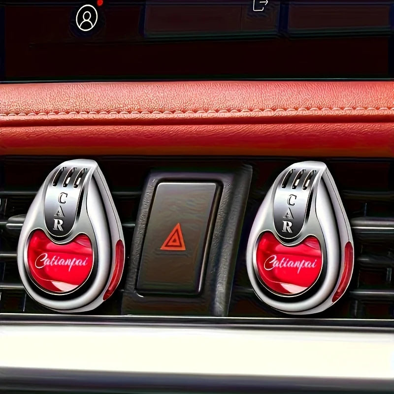 Car Air Freshener Fragrance Car Interior Air Vent Creative Diffuser Lasting Pendant Aromatherapy 