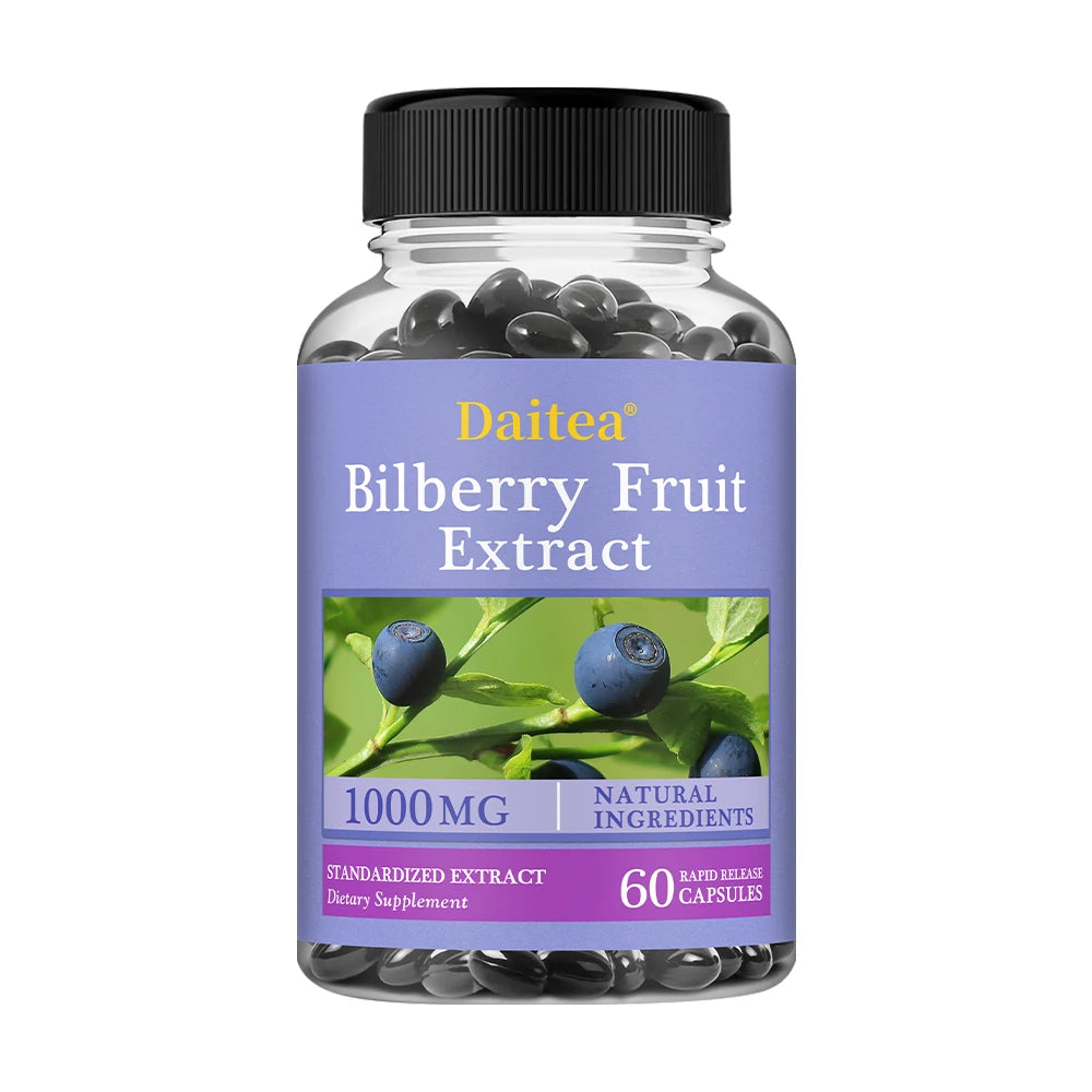 bilberry extract eye vitamin supplement