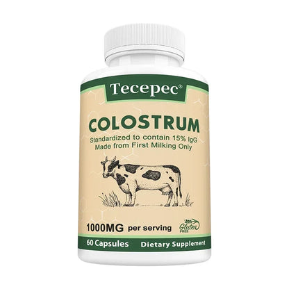 Colostrum Supplement for Digestive, Skin &amp; Hair Health