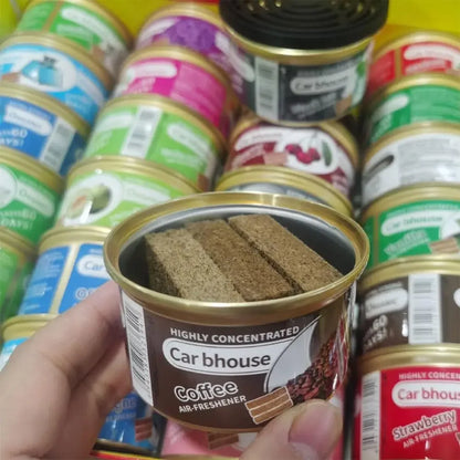 Car Air Fresheners Odor Eliminator Essential Long-Lasting Fragrance Lemon Cherry Ocean Strawberry Cologne Aromatherapy