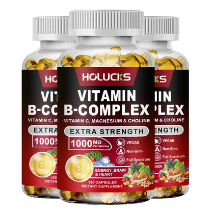 Vitamin B complex supplement with vitamin C