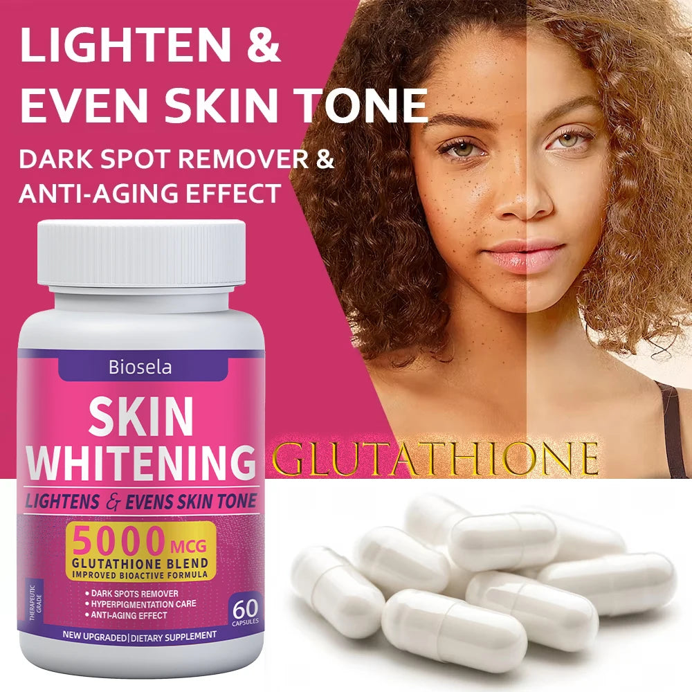 Glutathione Supplement 5000mcg Glutathione Skin Whitening