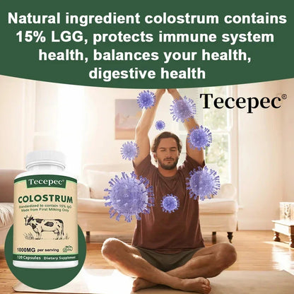 Colostrum Supplement for Digestive, Skin &amp; Hair Health
