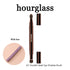Hourglass N° Double Head Eye Shadow Brush with box for seamless makeup application.
