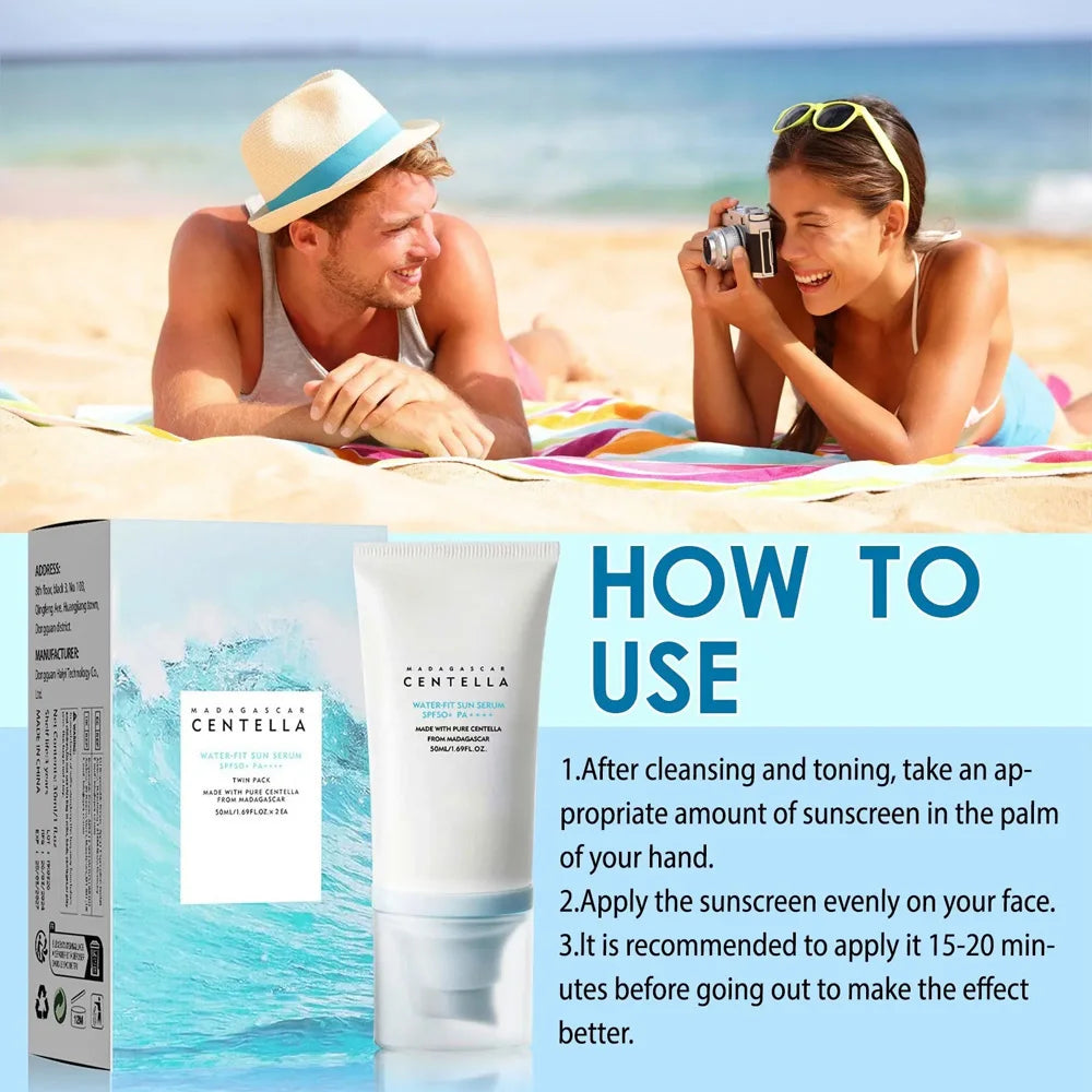  Facial Sunscreen Protector Sunblock Whitening Moisturizing