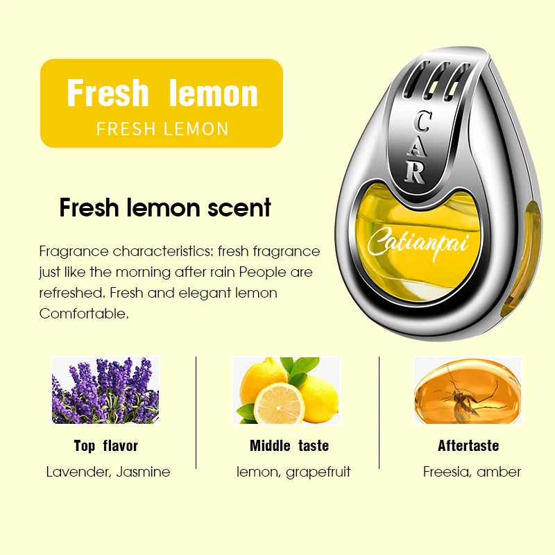 Car Air Freshener Fragrance Car Interior Air Vent Creative Diffuser Lasting Pendant Aromatherapy 