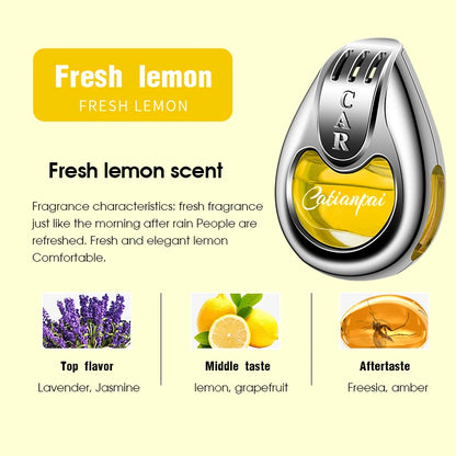 Car Air Freshener Fragrance Car Interior Air Vent Creative Diffuser Lasting Pendant Aromatherapy 