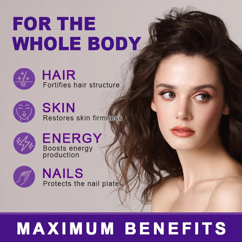 Free Sipping Biotin &amp; Collagen Supplement Skin Beauty Health
