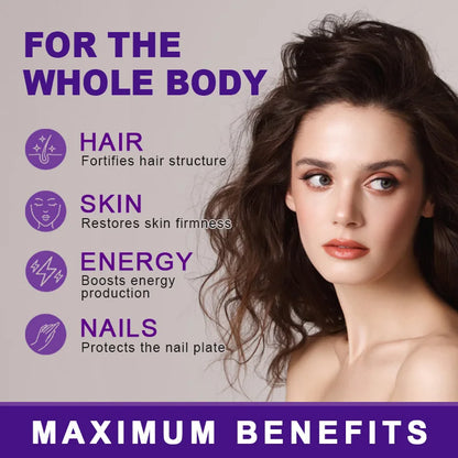 Free Sipping Biotin &amp; Collagen Supplement Skin Beauty Health