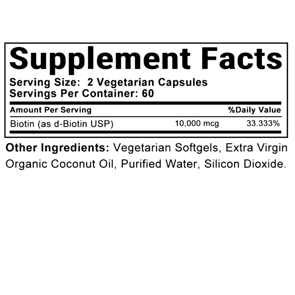 Balancer biotin supplement supports healthy skin immune