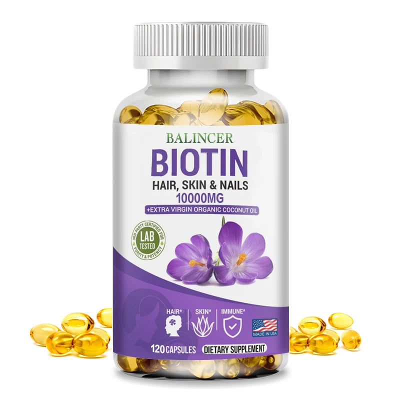 Balancer biotin supplement supports healthy skin immune