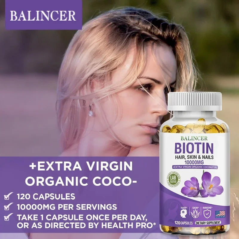 Balancer biotin supplement supports healthy skin immune 
