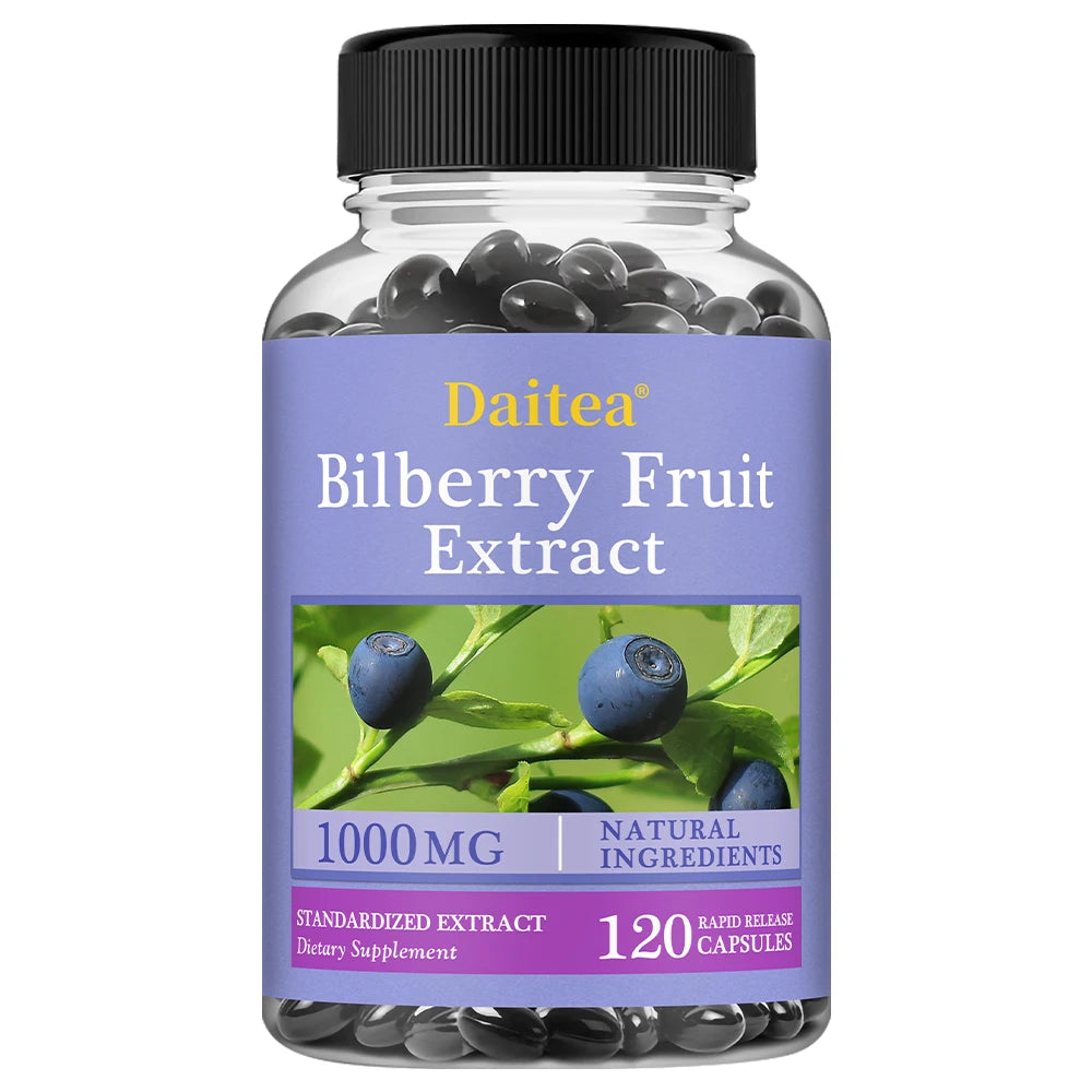 bilberry extract eye vitamin supplement