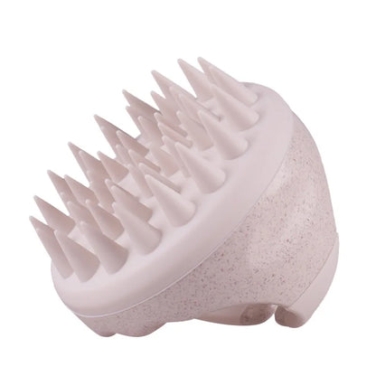 Hair Scalp Massager Shampoo Brush Soft Silicone Shampoo Massage 