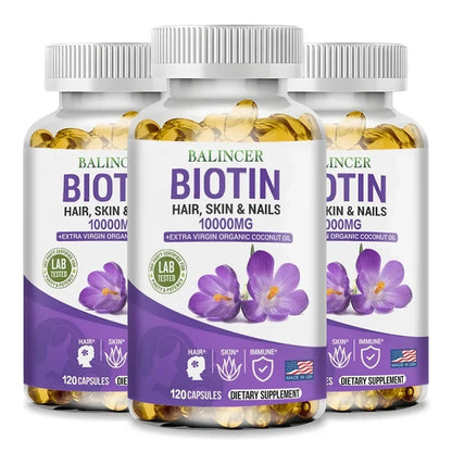 Balancer biotin supplement supports healthy skin immune