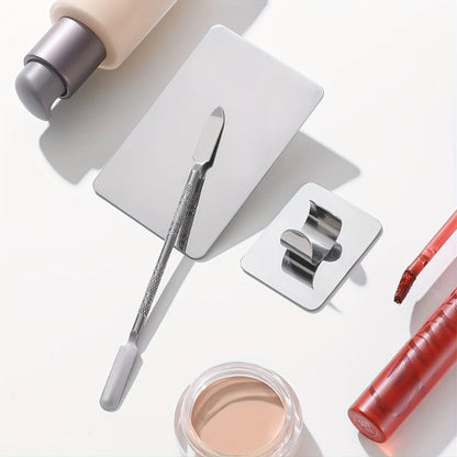 Makeup Mixing Palette Kiss Date Makeup Spatula Palette with Foundation Spatula