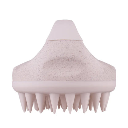 Hair Scalp Massager Shampoo Brush Soft Silicone Shampoo Massage 