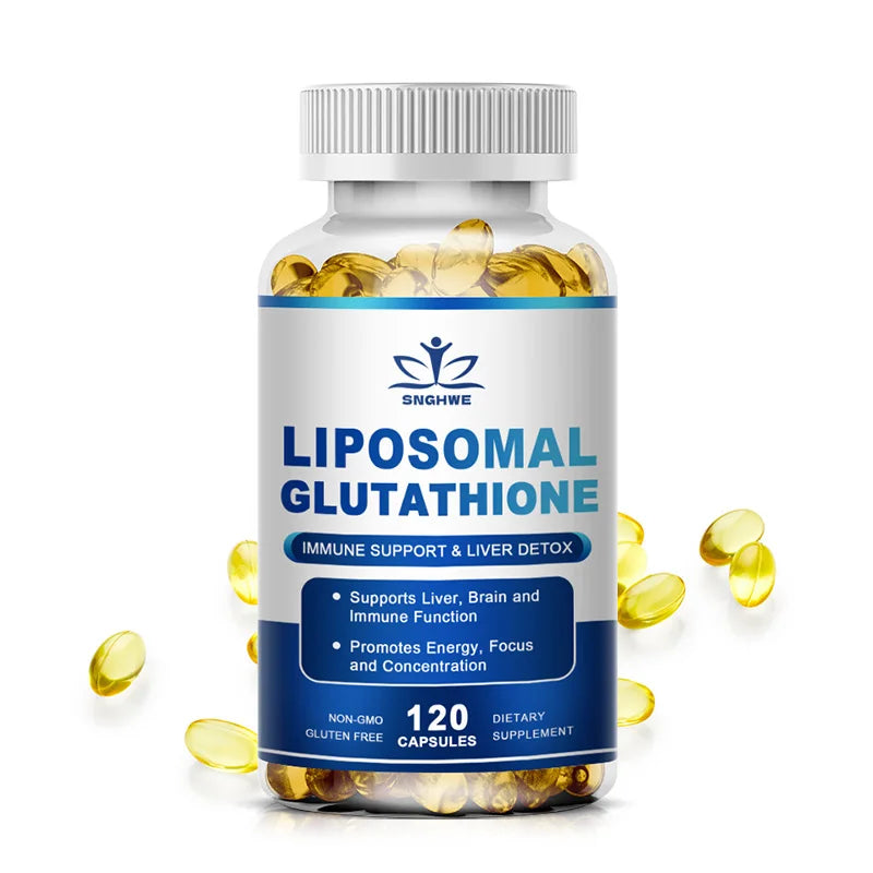 1000 mg Glutathione Supplement Maintains Youthful Supports