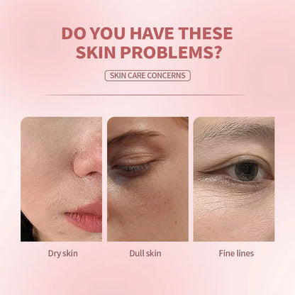 Lakerain Collagen Night Wrapping Mask Elasticity Hydration Care Reduces Sagging &amp; Dullness Hydrolyzed Collagen For Glowing Skin