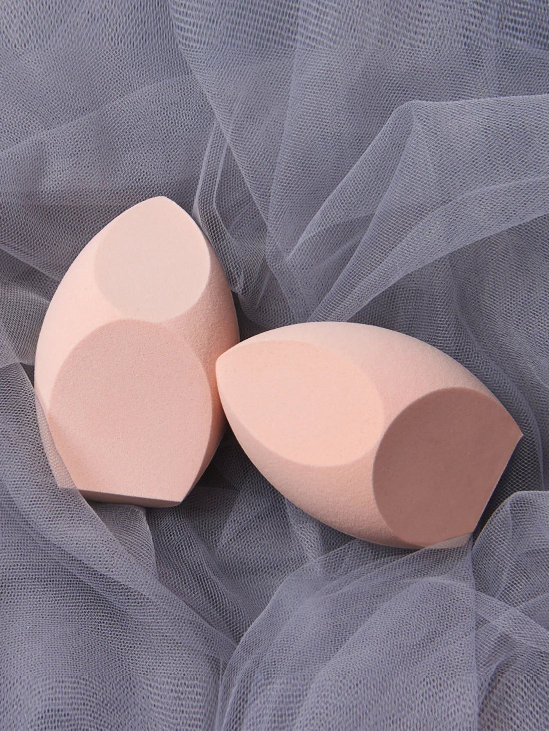 1 Pack Big Size Makeup Sponge Foundation Cosmetic on soft fabric backdrop, ideal for flawless makeup application.