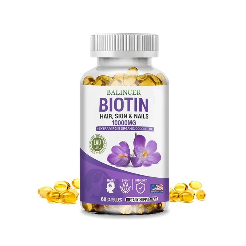 Balancer biotin supplement supports healthy skin immune