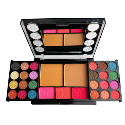 37 Colors Makeup Set Palette Kit Mini Travel Size Eyeshadow Blush Pressed Powder Lipstick Set Korean Cosmetics Women Waterproof
