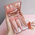 5Pcs Portable Makeup Brush Set With Mirror