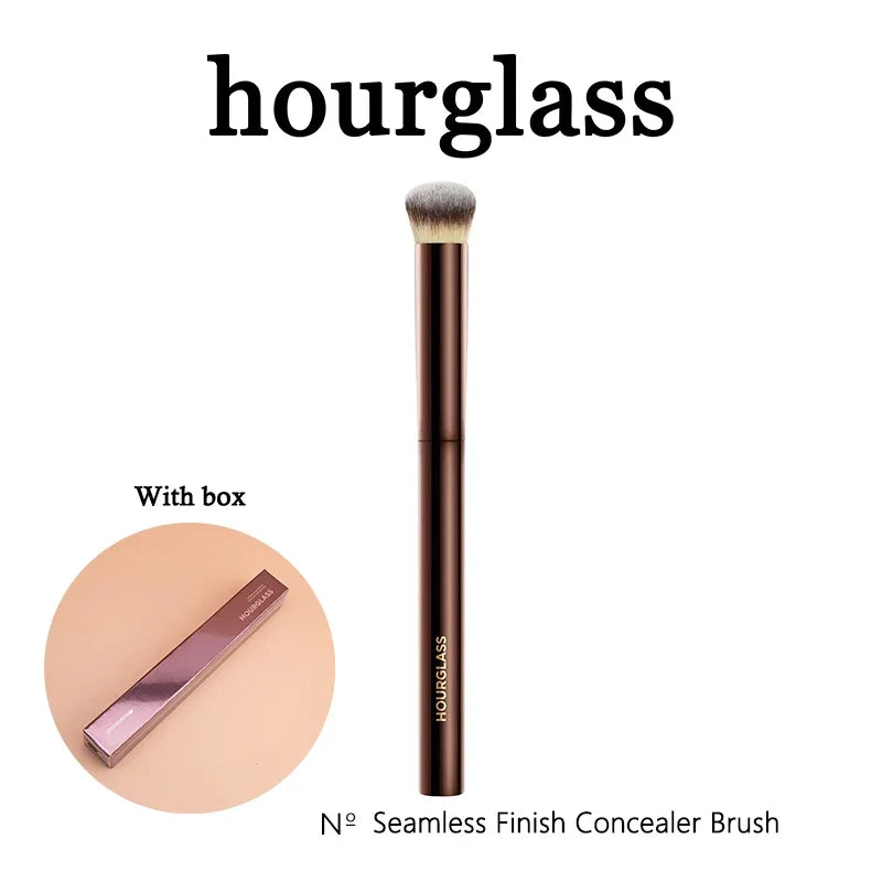 hourglass N° Seamless Finish Concealer Brush with box for flawless makeup application
