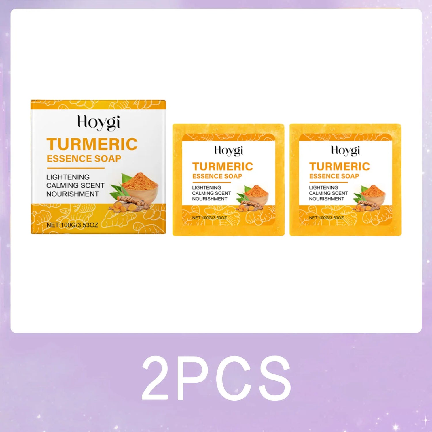 Turmeric Skincare Set Body Soap Anti Acne Corrector