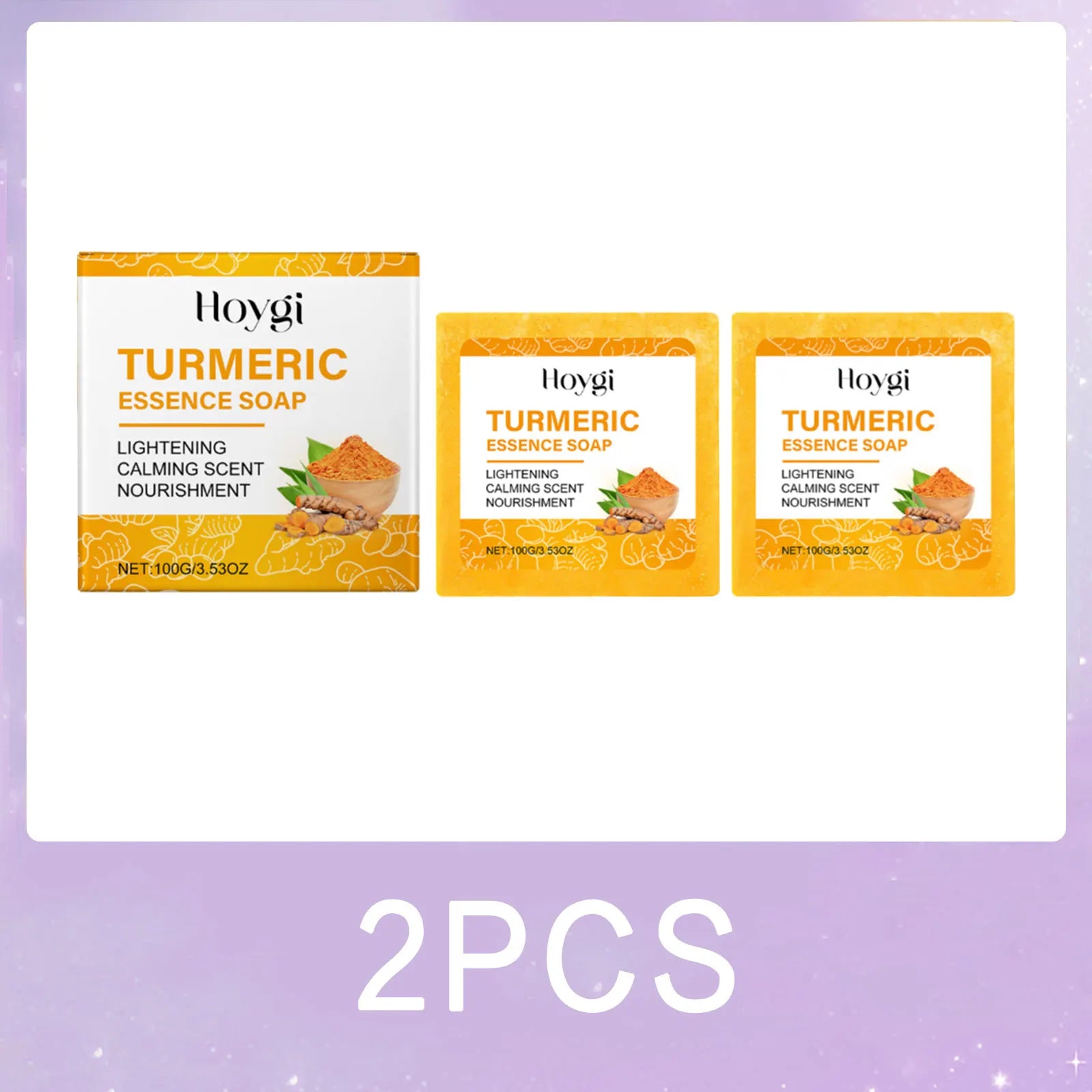 Turmeric Skincare Set Body Soap Anti Acne Corrector