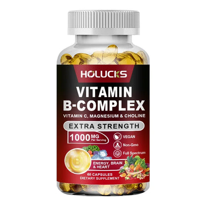 Vitamin B complex supplement with vitamin C
