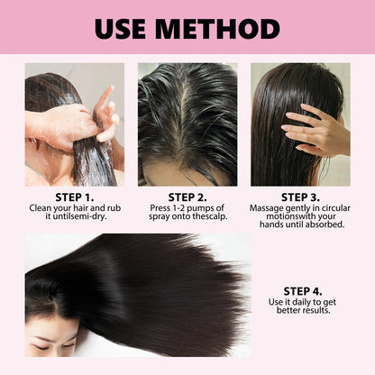 hair nourishing spray for scalp strengthen Hair Follicles